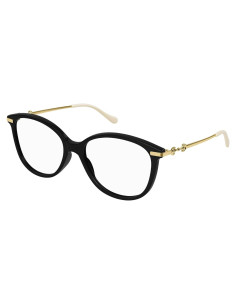 Gafas de Sol Gucci GG0967O Ojo de Gato Negro/Oro/Beige