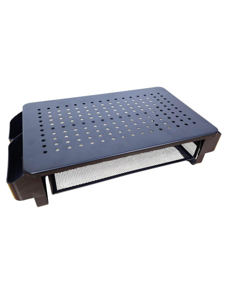 Soporte para Monitor Elevador VOXMOUNT con Cajón y Almacenamiento Soporte para Monitor Elevador VOXMOUNT con Cajón y Almacenamiento