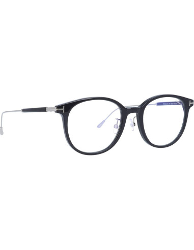 Gafas Redondas Tom Ford FT5644-D-B Negras 52mm para Hombre