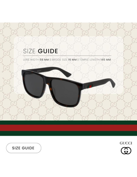 Gafas de sol Gucci GG0010S polarizadas + Kit iWear Gafas de sol Gucci GG0010S polarizadas + Kit iWear
