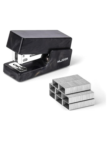 Grapadora Mini Deli CZBSNS083 con 830 Grapas, Compacta 25 Hojas