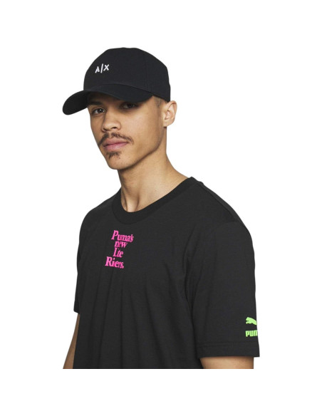 Gorra de béisbol Pepe Jeans negra con logo ajustable Gorra de béisbol Pepe Jeans negra con logo ajustable
