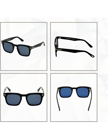 Gafas de Sol Tom Ford FT0751 Dax Cuadradas Hombres