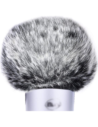 Cubierta de Viento Peluda SunmnDirect para Micrófono Blue Yeti