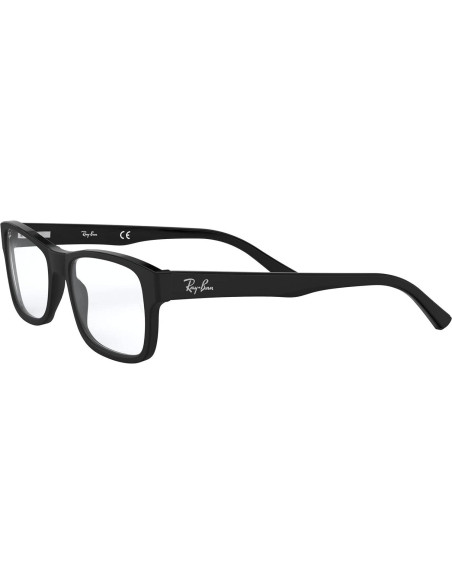 Montura Gafas Ray-Ban Rx5268 Rectangular 52mm Negro Mate Montura Gafas Ray-Ban Rx5268 Rectangular 52mm Negro Mate
