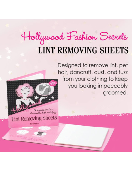 Hojas Quitapelusas Hollywood Fashion Secrets - 30 Unidades Hojas Quitapelusas Hollywood Fashion Secrets - 30 Unidades