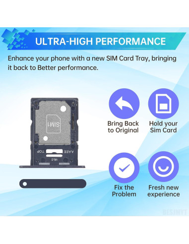 Bandeja de tarjeta SIM para Samsung Galaxy A15 5G - BESJMYT