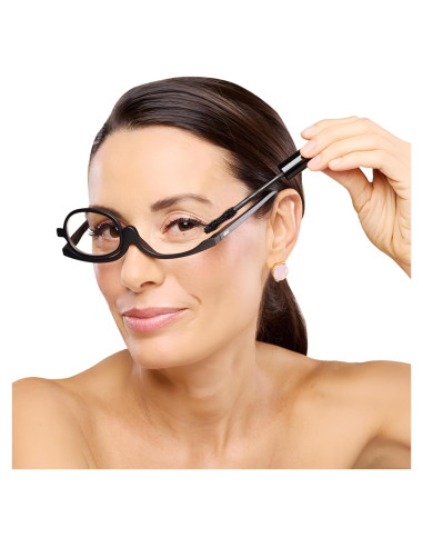 Gafas de lectura VICCI con aumento y flip-up para maquillaje