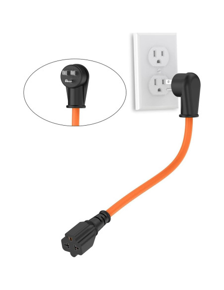 Adaptador de Enchufe 15A a 20A 0.3m 2Pack Nema 5-15P Adaptador de Enchufe 15A a 20A 0.3m 2Pack Nema 5-15P