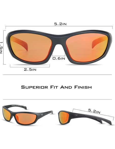 Gafas de Sol Polarizadas KastKing Hiwassee Unisex UV400 Gafas de Sol Polarizadas KastKing Hiwassee Unisex UV400