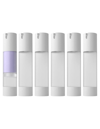 Botellas Vacías Refill Airless Longway 50ml - Pack de 6