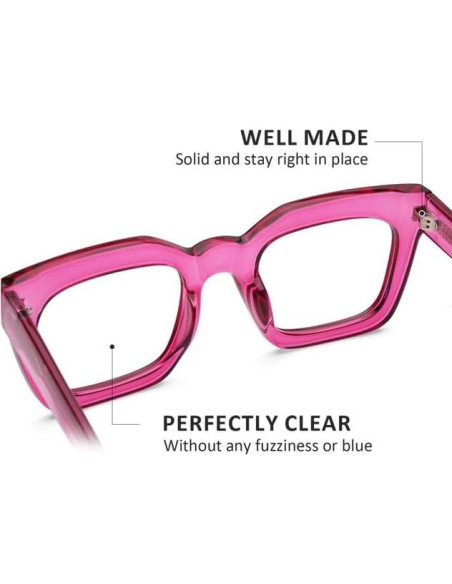 Gafas de Lectura AQWANO 1.0x Estilo Moda Bloqueo Luz Azul Gafas de Lectura AQWANO 1.0x Estilo Moda Bloqueo Luz Azul