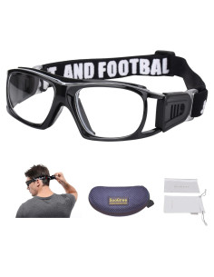 Gafas Deportivas Unisex Antivaho para Baloncesto y Fútbol