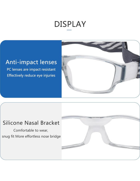 Gafas Deportivas SooGree para Baloncesto y Fútbol Gafas Deportivas SooGree para Baloncesto y Fútbol