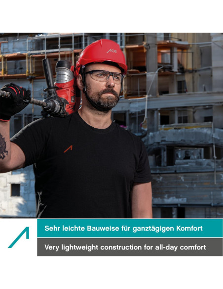 Gafas de Seguridad ACE Evo Antivaho para Trabajo y Airsoft