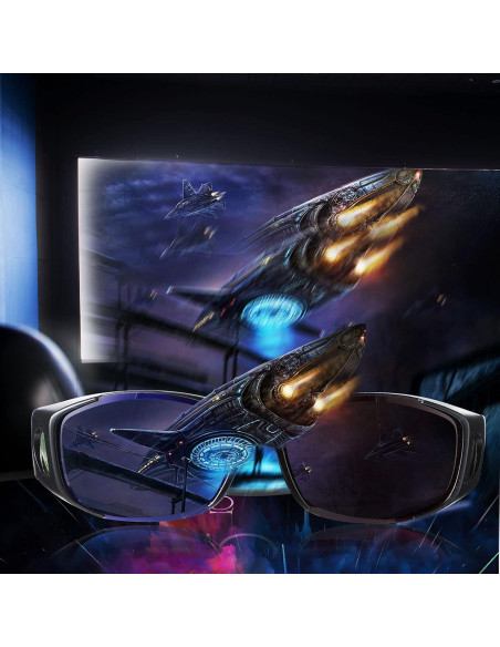 Gafas 3D BBTO Rojas Azules - 2 Piezas, Ligeras y Resistentes Gafas 3D BBTO Rojas Azules - 2 Piezas, Ligeras y Resistentes