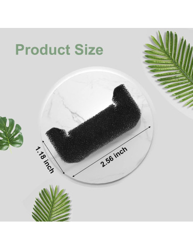 Filtros de Espuma para Fuente de Agua para Gatos Cirfifth - Paquete de 8