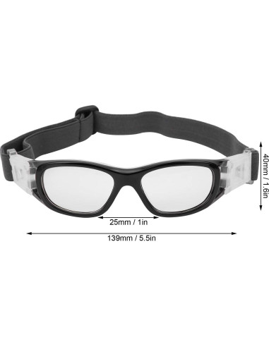 Gafas de Seguridad para Niños Tiiyee Negros UV y Antiempañantes