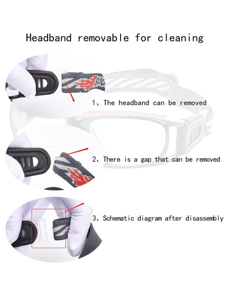 Gafas Deportivas Antivaho Unisex para Baloncesto y Fútbol Gafas Deportivas Antivaho Unisex para Baloncesto y Fútbol