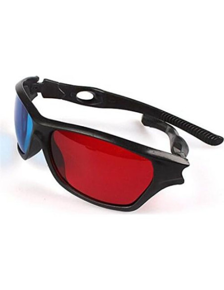 Paquete de 2 Gafas 3D VizGiz Rojo y Cian para Películas Paquete de 2 Gafas 3D VizGiz Rojo y Cian para Películas