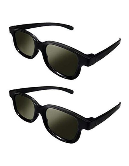 Lote de 2 Gafas 3D RealD Pasivas para TV y Cine Lote de 2 Gafas 3D RealD Pasivas para TV y Cine