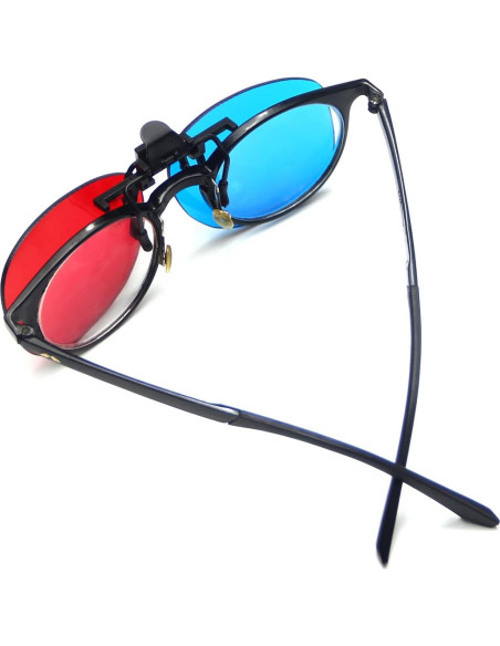 Gafas 3D Othmro Rojo-Azul Plegables y Duraderas Gafas 3D Othmro Rojo-Azul Plegables y Duraderas
