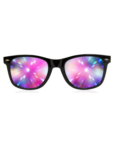 Gafas de Difracción GloFX Ultimate - Negro Mate - Prisma 3D Gafas de Difracción GloFX Ultimate - Negro Mate - Prisma 3D