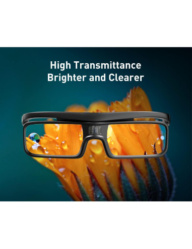 Gafas 3D Dangbei - Livianas 81.9g, Compactas 16.6x6.3x4.7cm