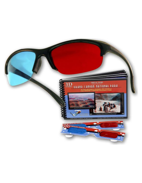 Gafas 3D Pro-X Rainbow Symphony - Anaglifo con folleto Gafas 3D Pro-X Rainbow Symphony - Anaglifo con folleto