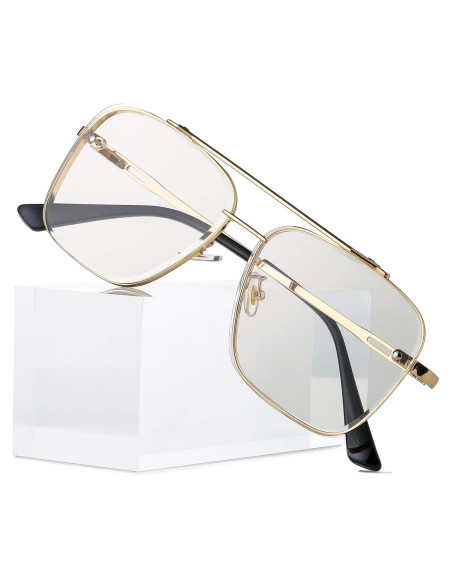 Gafas de sol cuadradas Breaksun con lente UV400 y estilo retro Gafas de sol cuadradas Breaksun con lente UV400 y estilo retro