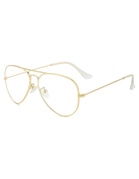 Gafas Aviador Gleyemor Anti Luz Azul Unisex 58mm Gafas Aviador Gleyemor Anti Luz Azul Unisex 58mm