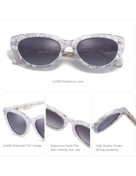 Gafas de sol ZENOTTIC Ojo de Gato UV400 para Mujeres Gafas de sol ZENOTTIC Ojo de Gato UV400 para Mujeres