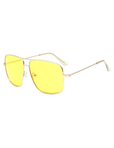 Gafas Clásicas Dollger Montura Metal Lentes Transparentes