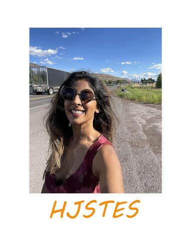 Gafas de sol redondas steampunk HJSUN10 con lentes HD