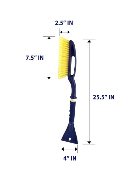 Cepillo de Nieve Michelin 63.5 cm con Raspador de Hielo Cepillo de Nieve Michelin 63.5 cm con Raspador de Hielo