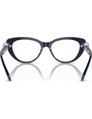 Montura Gafas Cat Eye Mujer Swarovski SK2005 Azul 53mm
