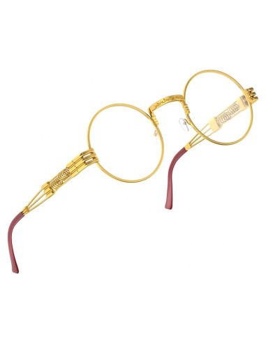 Gafas de sol redondas steampunk Yvey Essence con protección UV