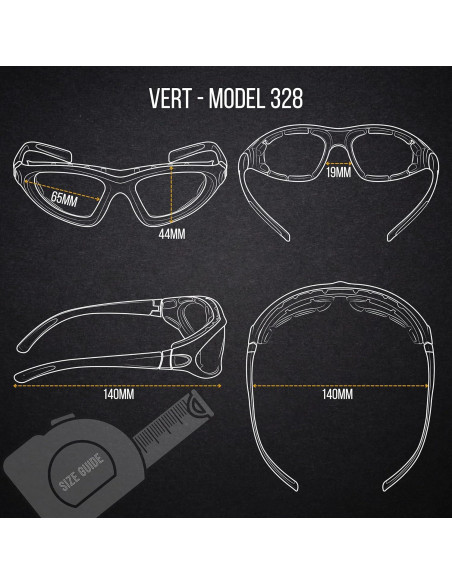 Gafas de sol polarizadas WYND Blocker Vert para deportes Gafas de sol polarizadas WYND Blocker Vert para deportes