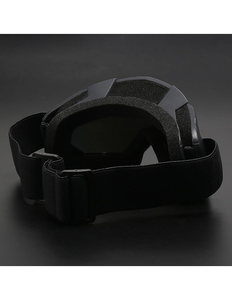 Paquete 2 Gafas de Moto Immoono Mármol Negro + 2 Cuellos Paquete 2 Gafas de Moto Immoono Mármol Negro + 2 Cuellos