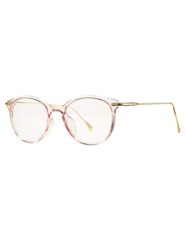 Gafas COASION anti luz azul para mujeres redondas vintage