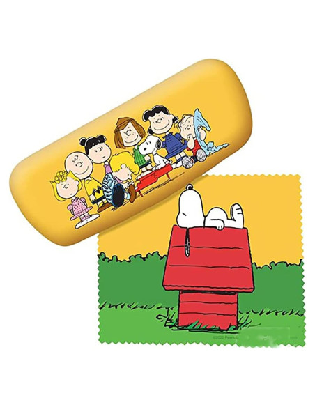 Estuche para Gafas Spoontiques Peanuts con Paño de Limpieza Estuche para Gafas Spoontiques Peanuts con Paño de Limpieza