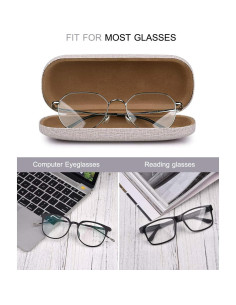 RayLove Estuche Duro para Gafas Set de 3 Colores 2
