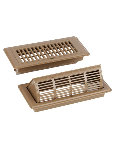 Cubiertas de Ventilación de Piso MMFSF 4x10 Ajustables - Paquete de 2