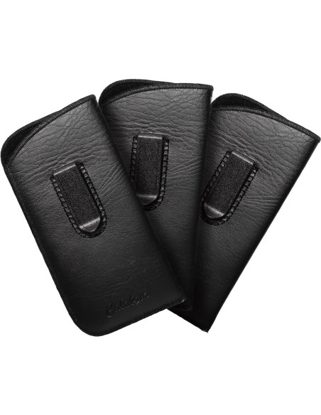 Funda Vertical para Gafas Calabria Soft Slip-In Negra Funda Vertical para Gafas Calabria Soft Slip-In Negra