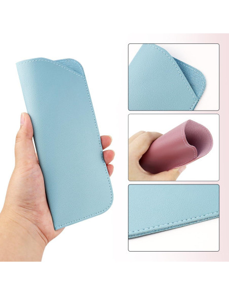 Estuche para Gafas Yuntop 4 Pack Cuero Suave 17.8x7.6 cm Estuche para Gafas Yuntop 4 Pack Cuero Suave 17.8x7.6 cm