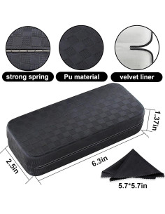 Estuche Duro para Gafas WG2024-02 con Paño de Limpieza 2