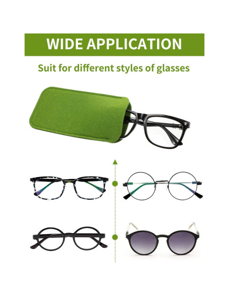 Frienda 7 Fundas Suaves para Gafas de Tela Portátil Frienda 7 Fundas Suaves para Gafas de Tela Portátil