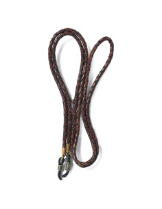 Correa de Gafas GENIQUE de Cuero Genuino 81 cm Marrón