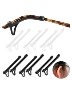 Mangas de agarre para gafas TOPOPTIC 6 pares antideslizantes