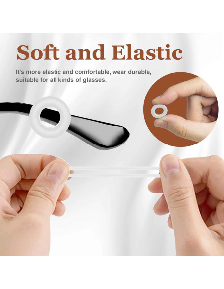 14 Pares de Fundas Antideslizantes para Gafas - SMARTTOP 14 Pares de Fundas Antideslizantes para Gafas - SMARTTOP